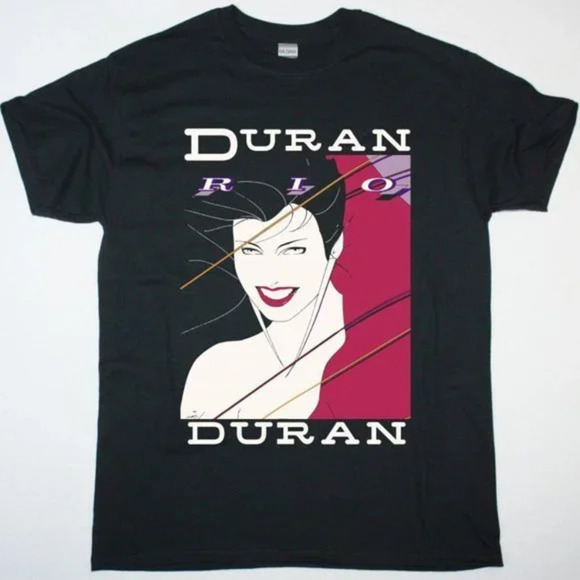 Other - Terih Duran Duran Rio Black Short Sleeve Cotton Tshirt Unisex